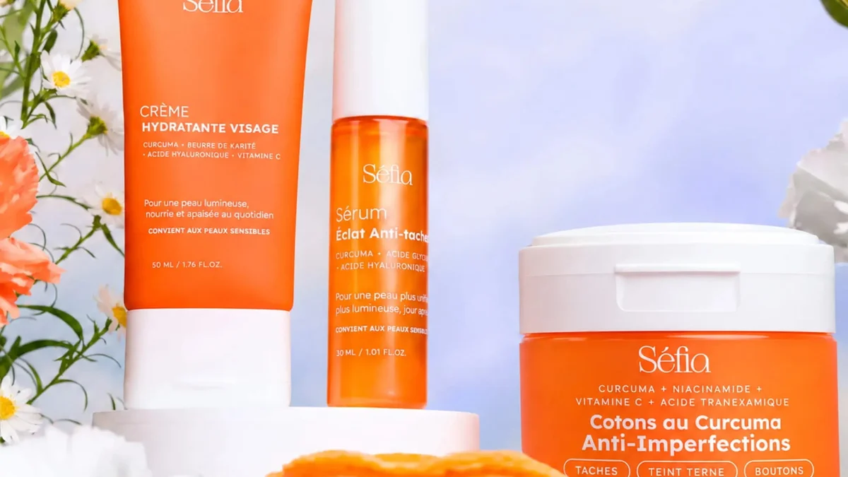 Avis Séfia : composition, prix et efficacité des soins au curcuma Routine Séfia Starter Glow, trois soins visage au curcuma anti-taches